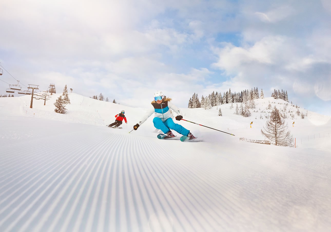 Carven auf traumhaften Pisten in Ski amadé