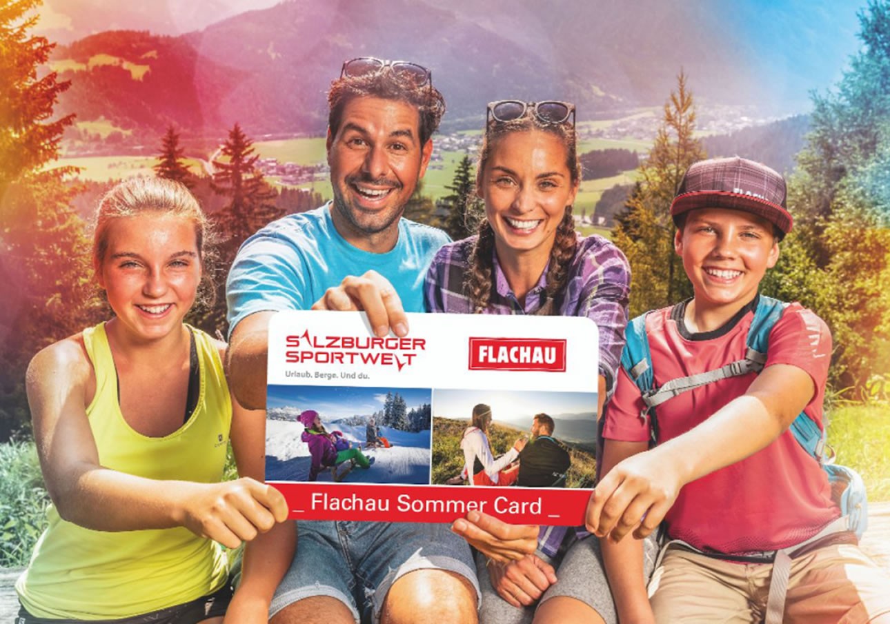 Viele Vorteile mit der Flachau Sommercard für die ganze Familie