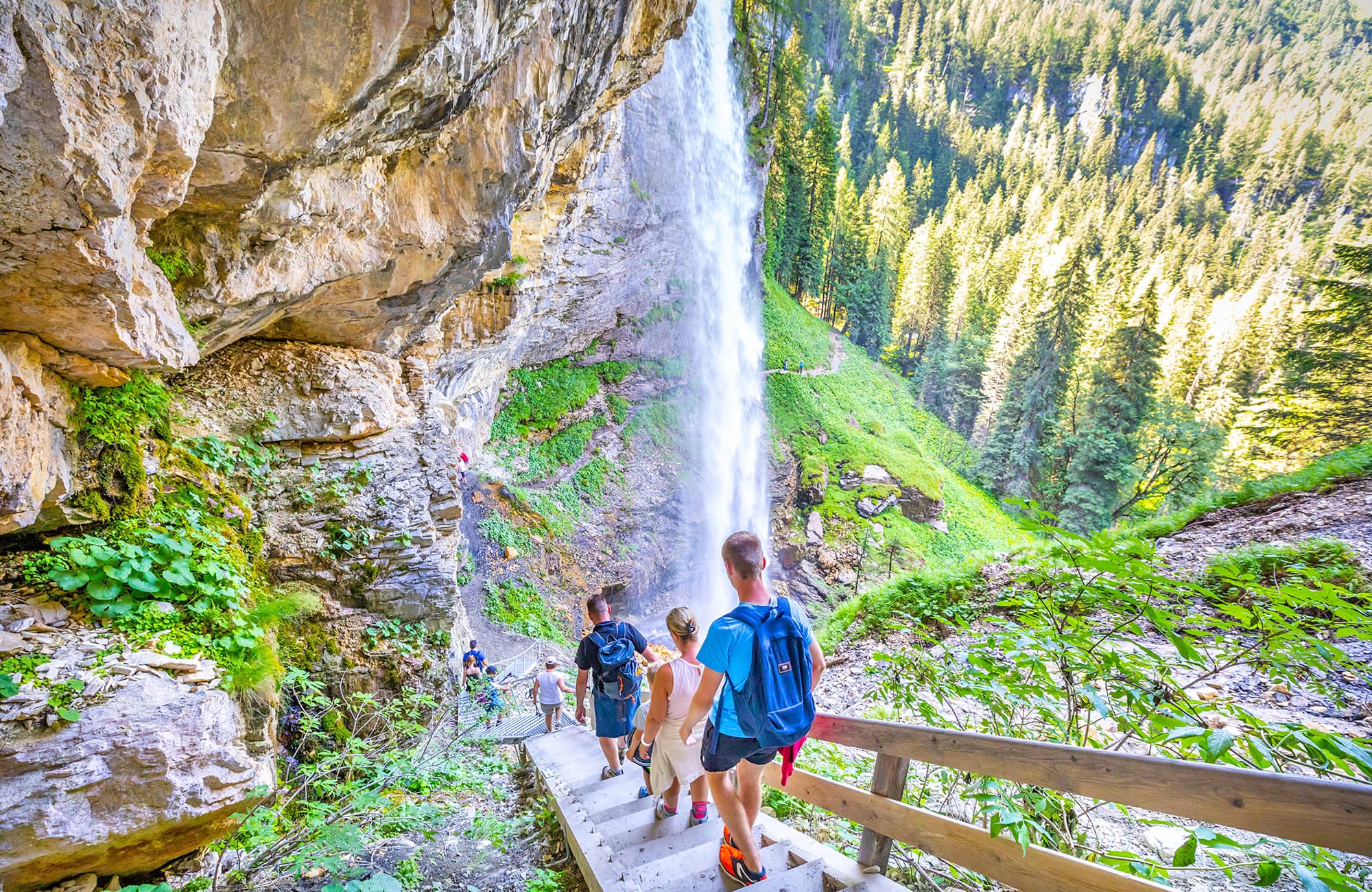 Free participation in the adventure hike with the Flachau Summer Card