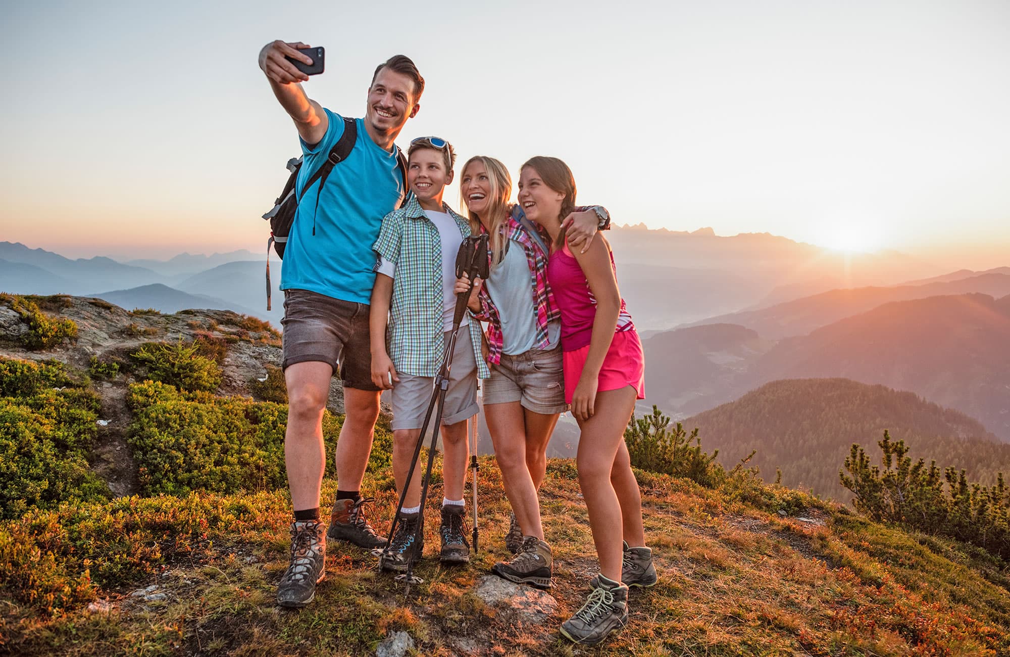 Family hike to the Grießenkar, Flachau's local mountain