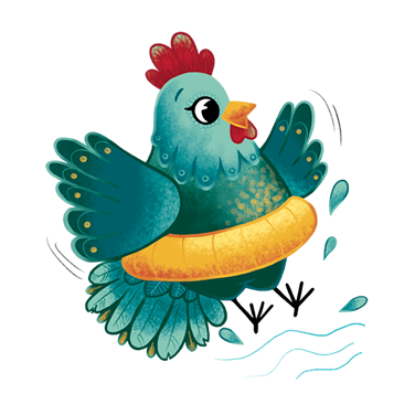 Hen Hedwig is responsible for the holiday apartment Ennsblick